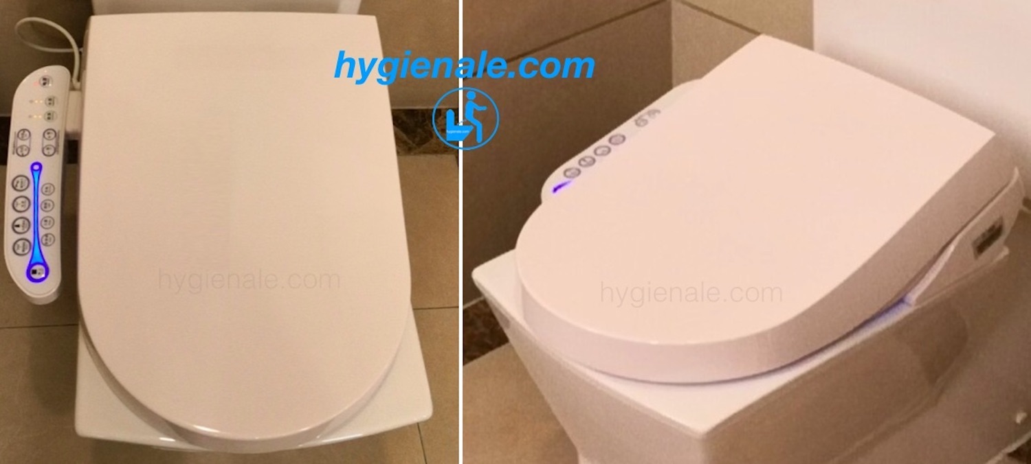 Le wc wc japonais assure la propreté corporelle sur la cuvette de toilette
