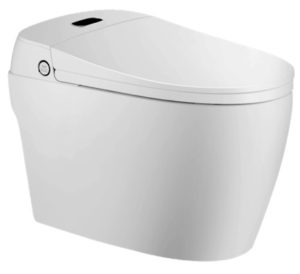 Le bloc wc japonais vient en remplacement d'une cuvette de toilette standard mais en offrant des services d'hygiène intime.