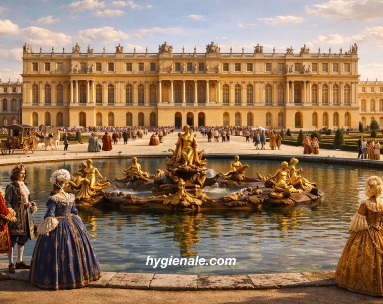 où sont les toilettes à Versailles