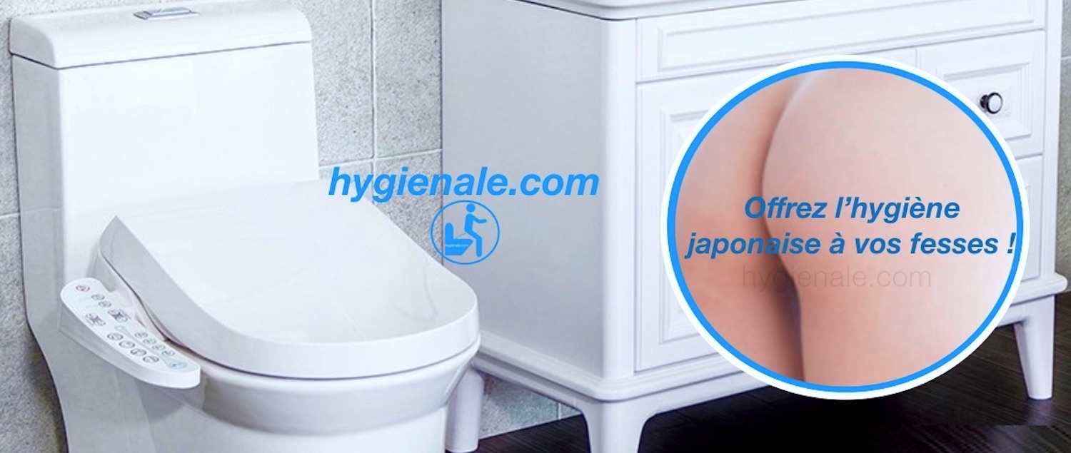 La simple pose d'un accessoire sur la cuvette wc permet d'installer un abattant électronique pour se laver les fesses aux toilettes